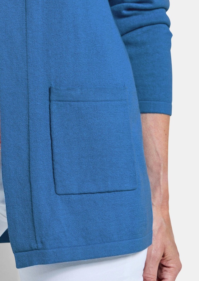 GOLDNER Strickjacke »Kurzgröße Elegante Strickjacke mit Kaschmir« mit Kaschmieranteil