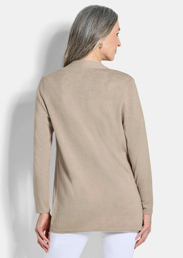 GOLDNER Strickjacke »Kurzgröße Elegante Strickjacke mit Kaschmir« mit Kaschmieranteil