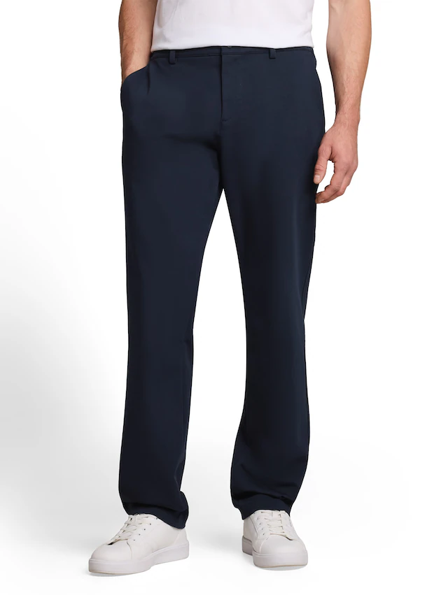 TOM TAILOR Stoffhose »TTRUPERT REGULAR« mit weitem Bein / Stretch
