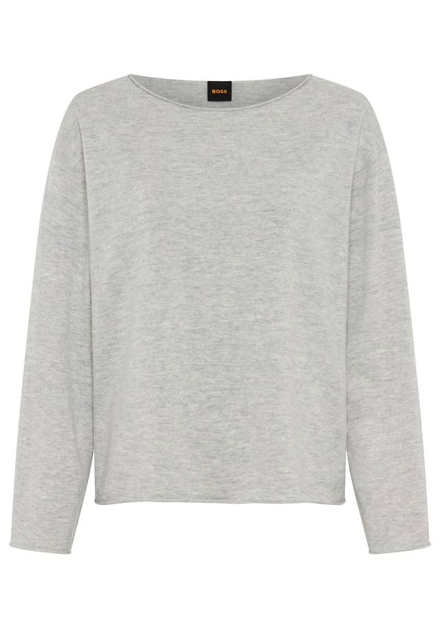 BOSS ORANGE Rundhalspullover »Faprosa Premium Damenmode« aus edlem Kaschmir-Schurwoll-Mix