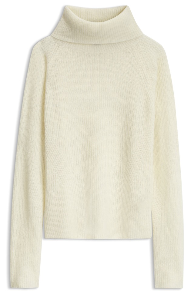 BOSS ORANGE Rollkragenpullover »Falodina Premium Damenmode« aus hochwertigem Materialmix mit Alpaka- und Wollanteil