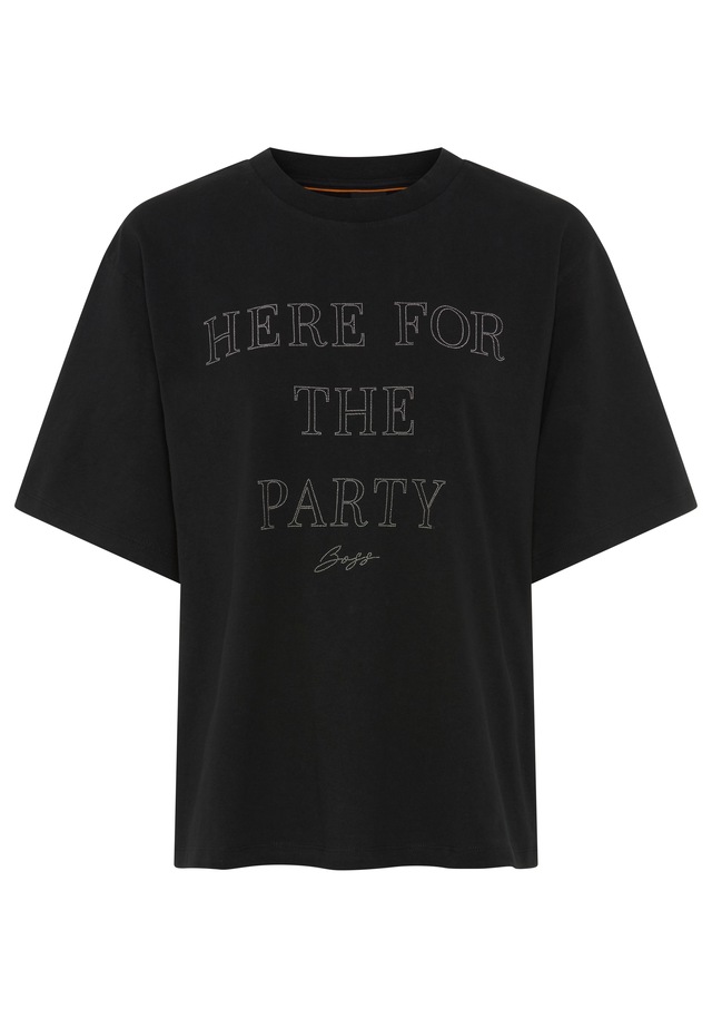 BOSS ORANGE T-Shirt »Eregular Premium Damenmode« aus reiner Baumwolle, Relaxed Fit