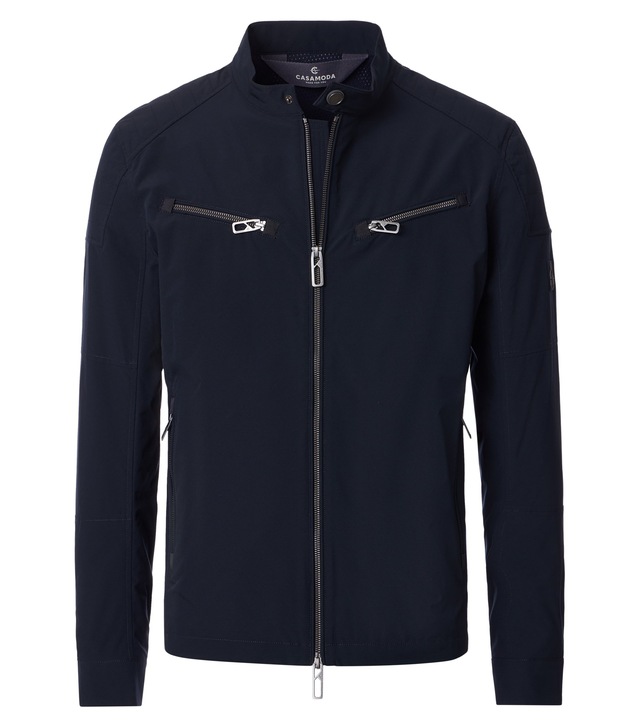 CASAMODA Bikerjacke »CASAMODA Übergangsjacke uni«