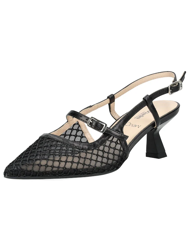Nero Giardini Slingpumps »Nero Giardini Pumps Leder/Textil«