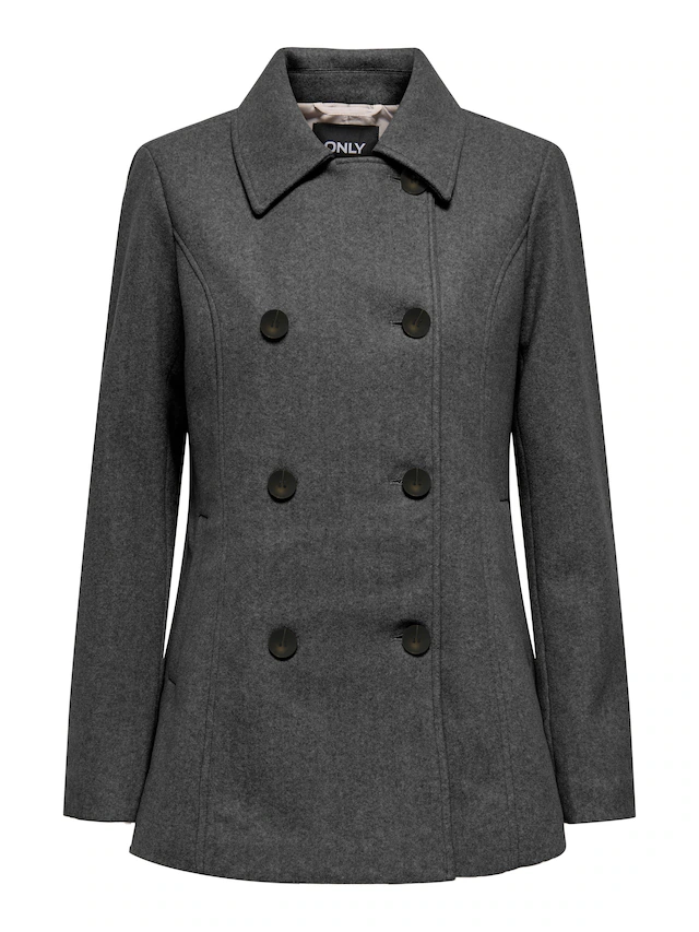 ONLY Kurzmantel »ONLBLAKE PEACOAT CC OTW« Kunstfaser