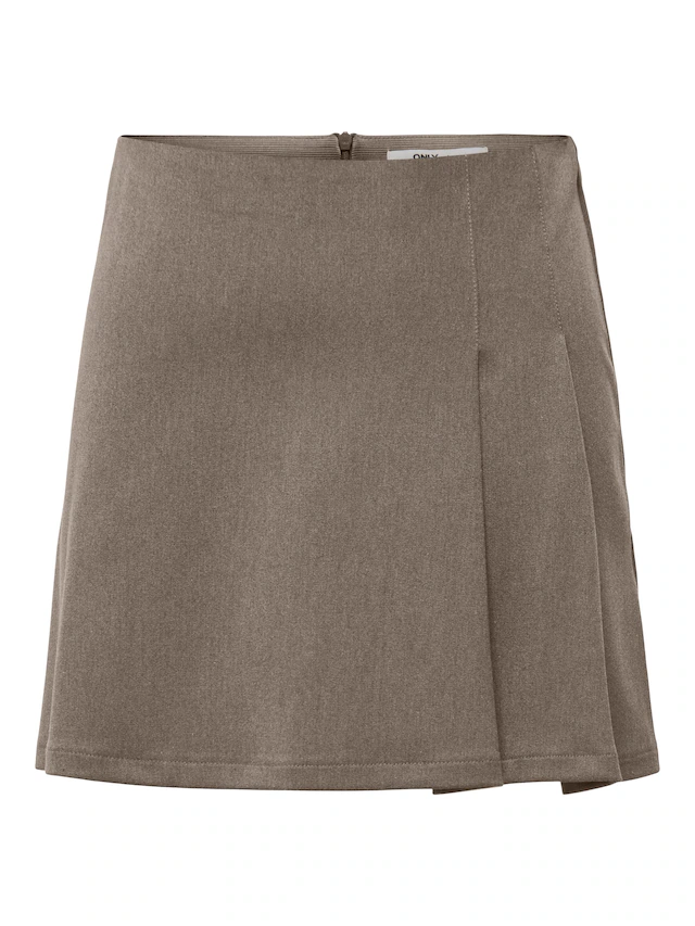 ONLY Minirock »ONLSULAJMA HW PLEAT SKIRT CC TLR« Materialmix