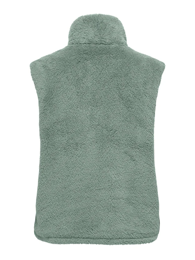ONLY Plüschweste »ONLBARI LIFE TEDDY WAISTCOAT OTW« Kunstfaser