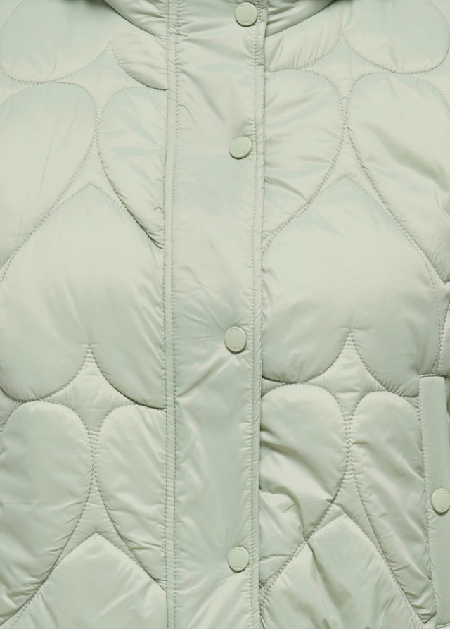 ONLY Steppjacke »ONLTAHIA LW HEART HOOD JACKET CC OTW« mit Kapuze Kunstfaser