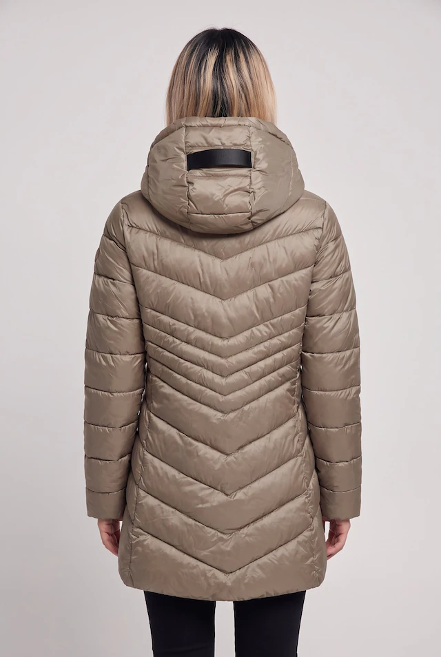 ONLY Steppjacke »ONLMIMI COAT CC OTW« mit Kapuze Kunstfaser