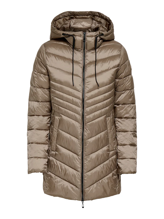 ONLY Steppjacke »ONLMIMI COAT CC OTW« mit Kapuze Kunstfaser