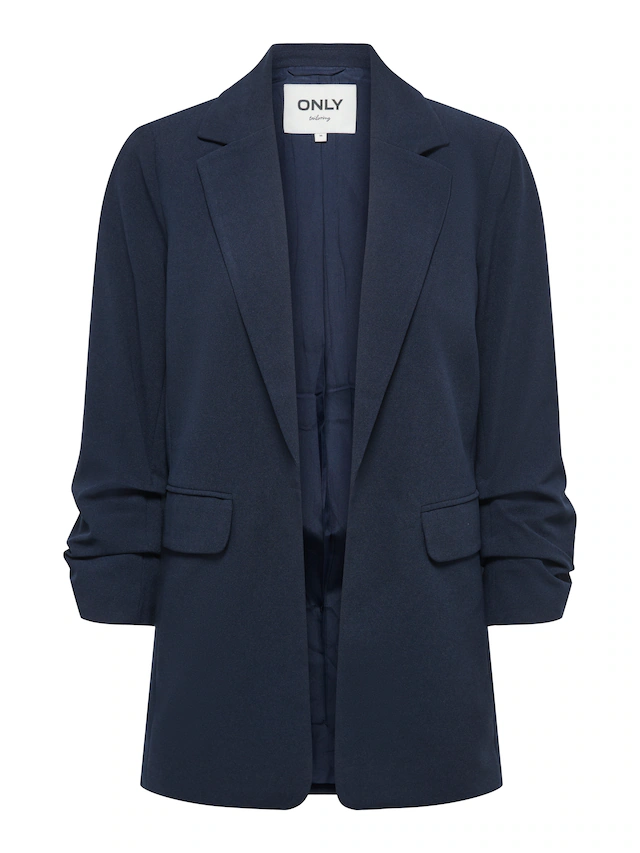 ONLY Longblazer »ONLKALINA 3/4 OPEN BLAZER CC TLR« Materialmix, loose fit