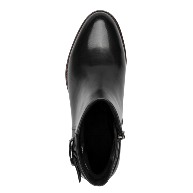 MARCO TOZZI Stiefelette Blockabsatz, Ankle Boots mit modischer Zierschnalle