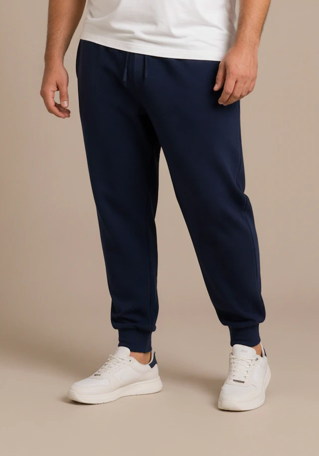 Man's World Plus Jogger Pants mit gerader Beinform, im Regular Fit, auch in großen Größen