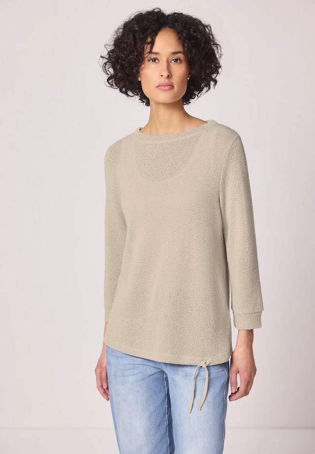 STREET ONE 3/4-Arm-Shirt mit 3/4 Ärmeln