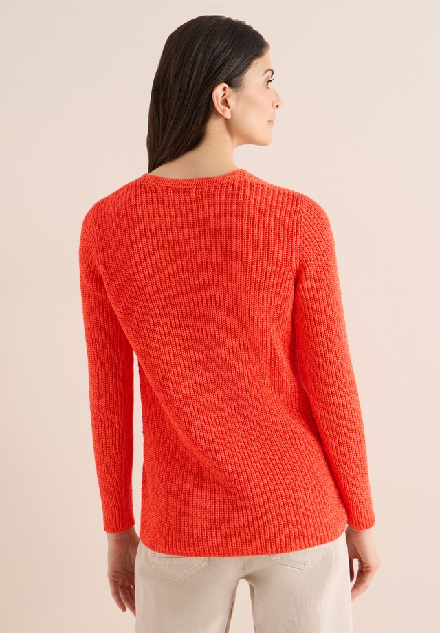 Cecil Strickpullover mit abgerundetem V-Ausschnitt