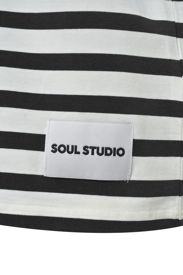 Smith & Soul Rundhalsshirt mit überschnittenen Schultern