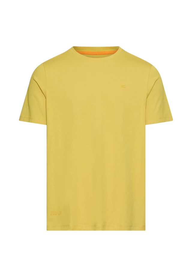 camel active Kurzarmshirt Sommershirt - unifarben - mit Stretch