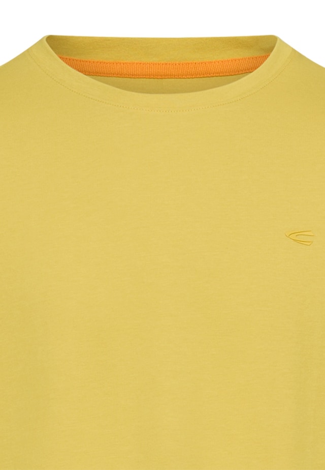 camel active Kurzarmshirt Sommershirt - unifarben - mit Stretch