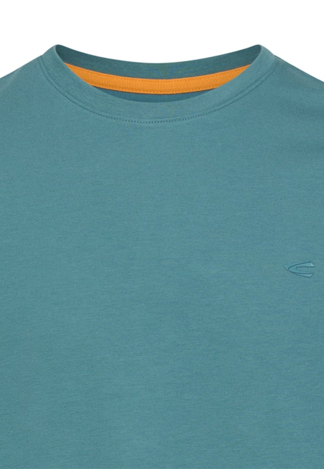 camel active Kurzarmshirt Sommershirt - unifarben - mit Stretch