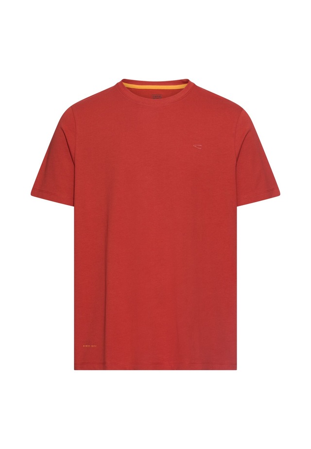 camel active Kurzarmshirt Sommershirt - unifarben - mit Stretch