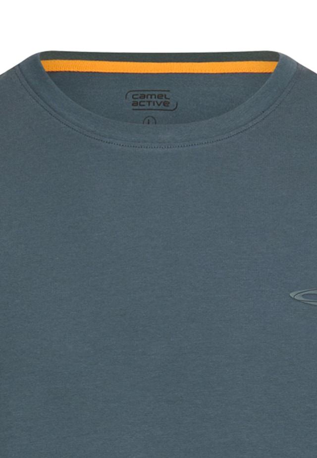 camel active Kurzarmshirt Sommershirt - unifarben - mit Stretch