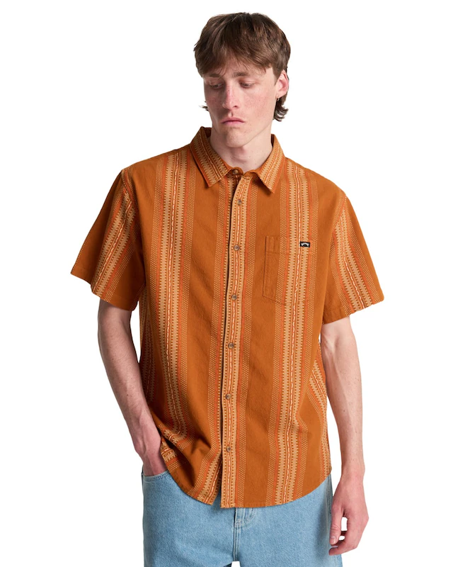 Billabong Kurzarmhemd »Sundays Jacquard«
