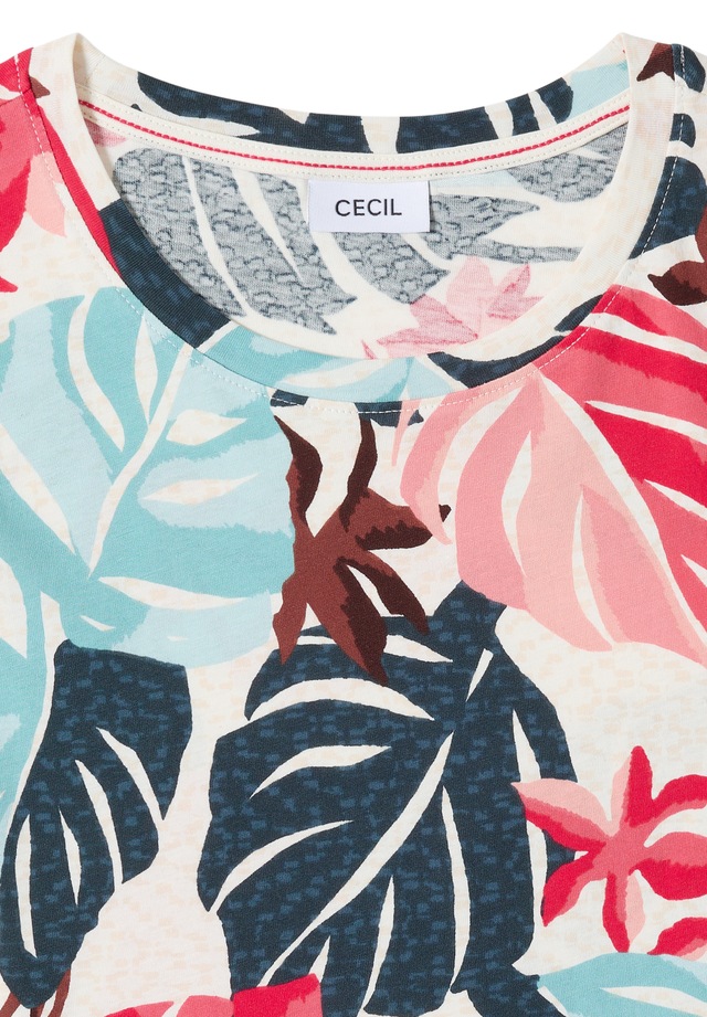 Cecil T-Shirt aus reiner Baumwolle
