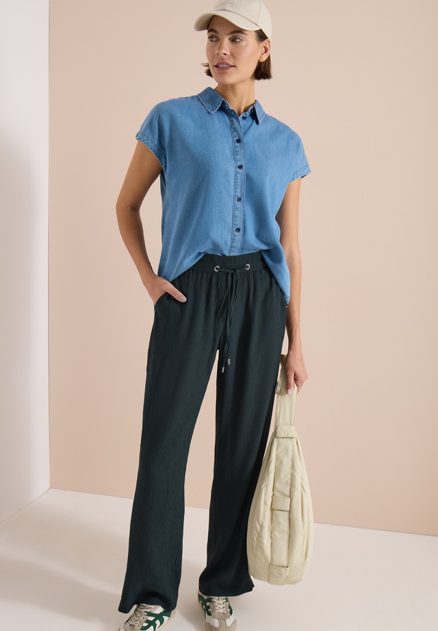 Cecil Stoffhose »Style Neele« Sommerhose in Struktur-Optik