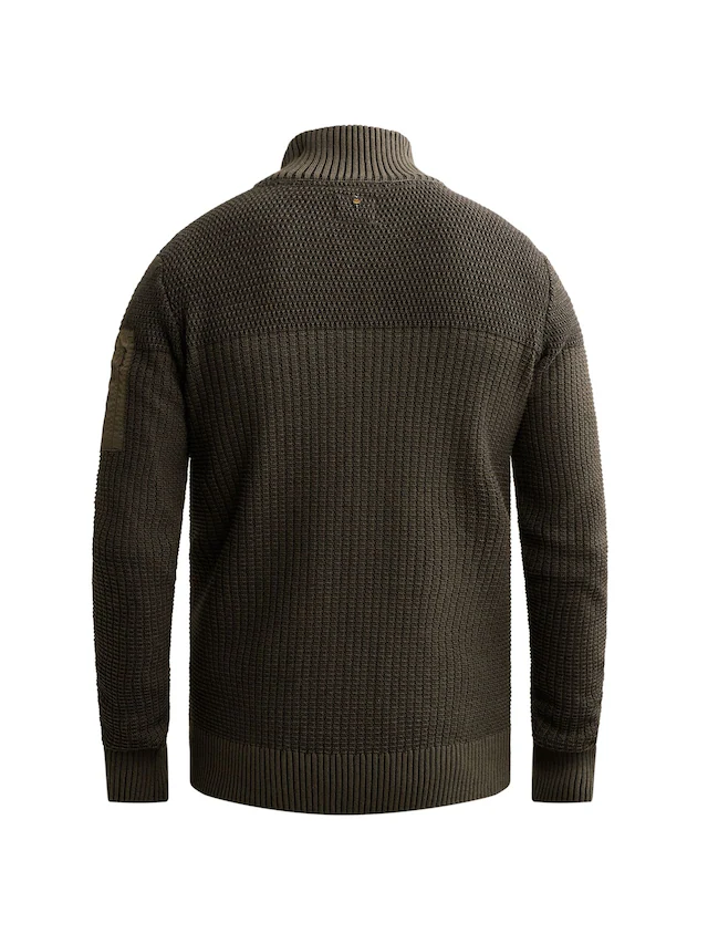 PME LEGEND Cardigan mit markanter Struktur, Baumwolle, Regular Fit