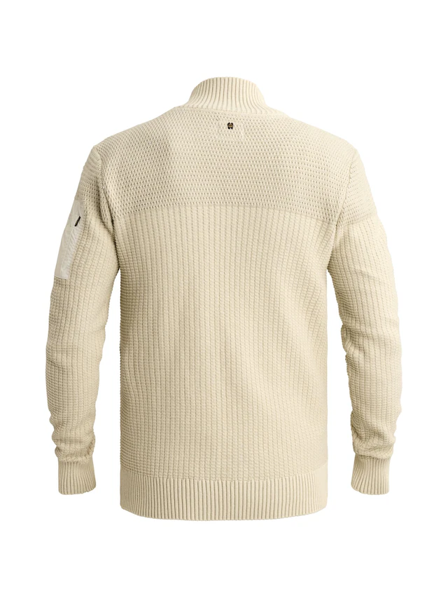 PME LEGEND Cardigan mit markanter Struktur, Baumwolle, Regular Fit