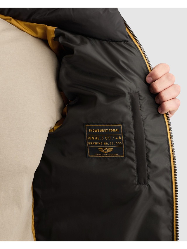 PME LEGEND Winterjacke »AIRSHIP Mach6« mit Kapuze /Pufferjacke - winddicht, atmungsaktiv & wärmend