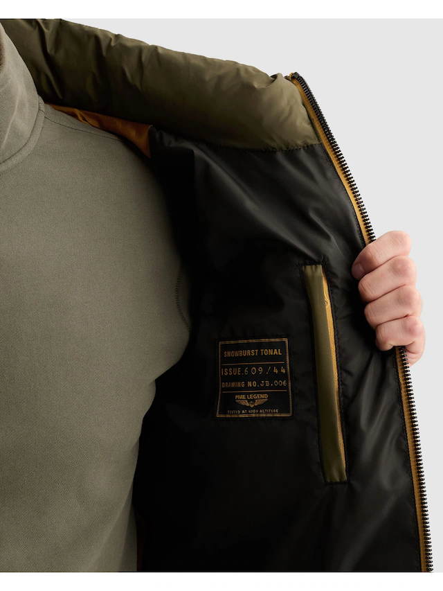 PME LEGEND Winterjacke »AIRSHIP Mach6« mit Kapuze /Pufferjacke - winddicht, atmungsaktiv & wärmend