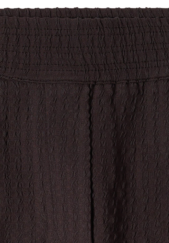 Cecil 7/8-Hose »Style Neele« Seersucker-Qualität, Elastikbund, weites Bein