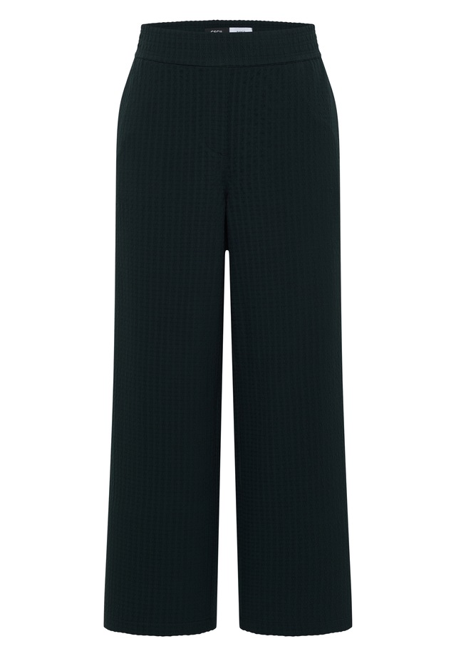 Cecil 7/8-Hose »Style Neele« Seersucker-Qualität, Elastikbund, weites Bein