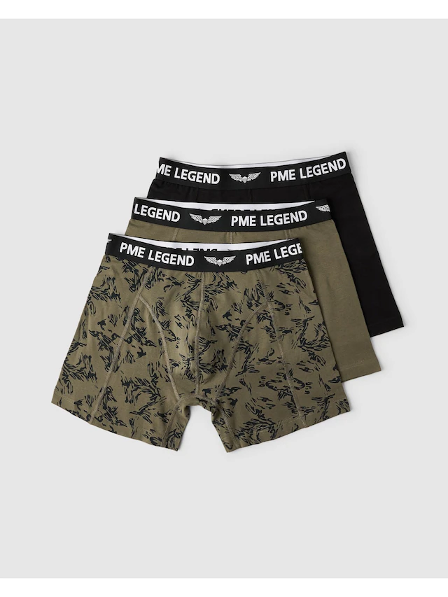 PME LEGEND Boxershorts Packung, 3 Stk. mit Logobund