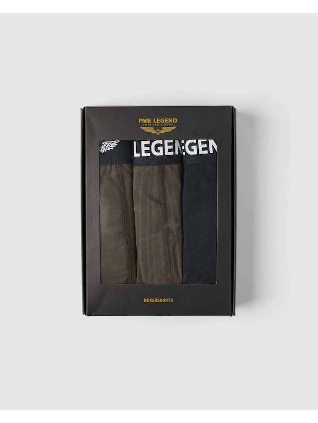 PME LEGEND Boxershorts Packung, 3er-, 3 Stk. Körpernahe Passform