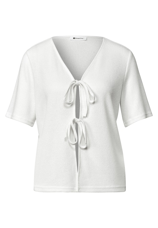 STREET ONE Cardigan aus softem Materialmix