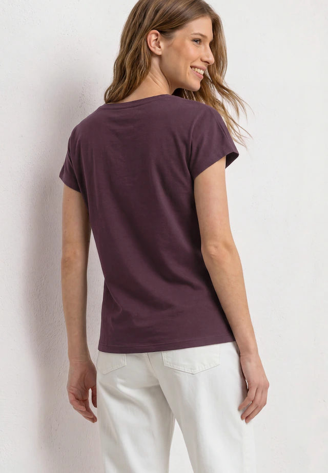 STREET ONE Shirttop Sommertop mit Wording