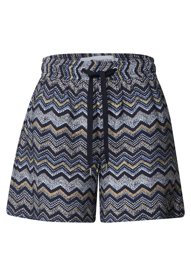 STREET ONE Shorts mit allover Print