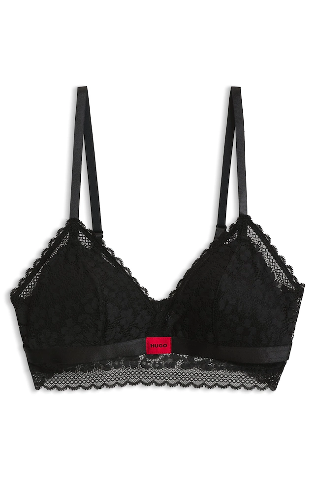 HUGO Underwear Triangel-BH »SAVANA« mit Spitzen-Details