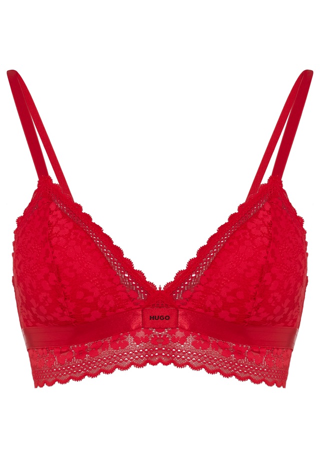 HUGO Underwear Triangel-BH »SAVANA« mit Spitzen-Details