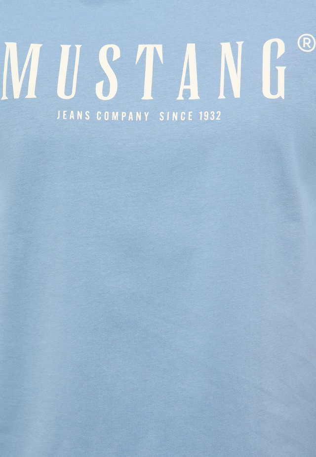 MUSTANG Kurzarmshirt »Style Austin« Sommershirt mit Logo-Print