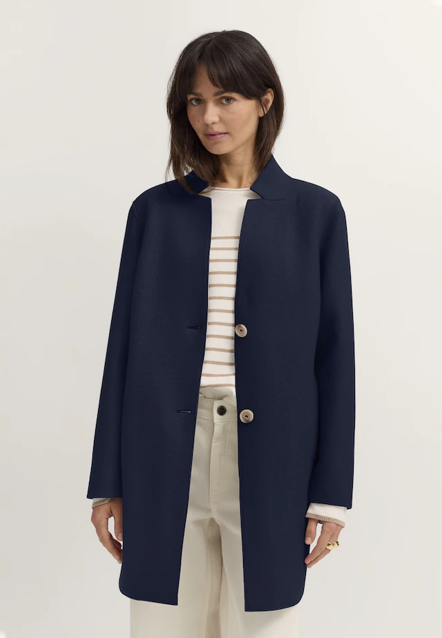 bugatti Wollmantel »Regular Fit« aus reiner italienischer Wolle