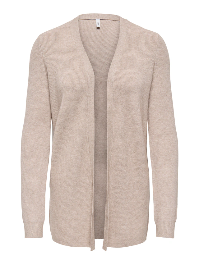 ONLY Strickjacke »ONLMARY LS OPEN RIB CARDI KNT« Viskosemischung, regular fit
