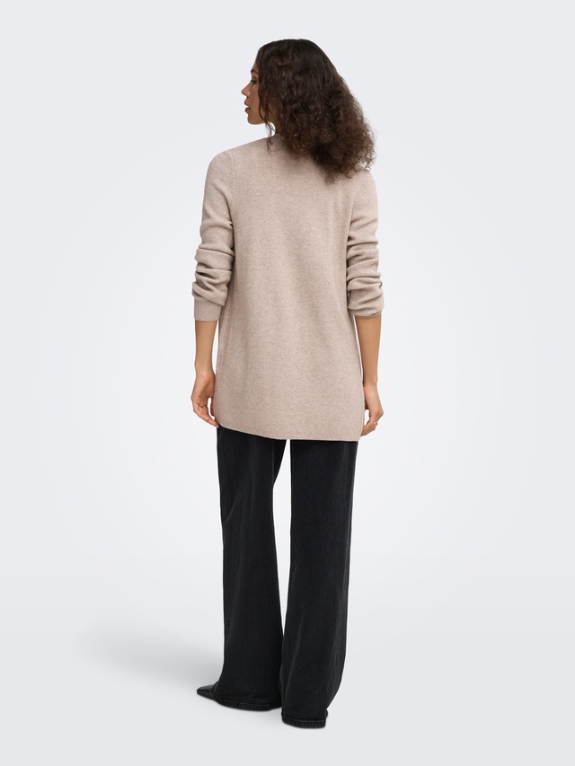 ONLY Strickjacke »ONLMARY LS OPEN RIB CARDI KNT« Viskosemischung, regular fit