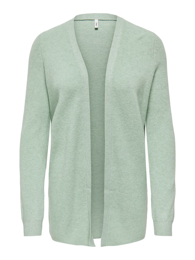 ONLY Strickjacke »ONLMARY LS OPEN RIB CARDI KNT« Viskosemischung, regular fit