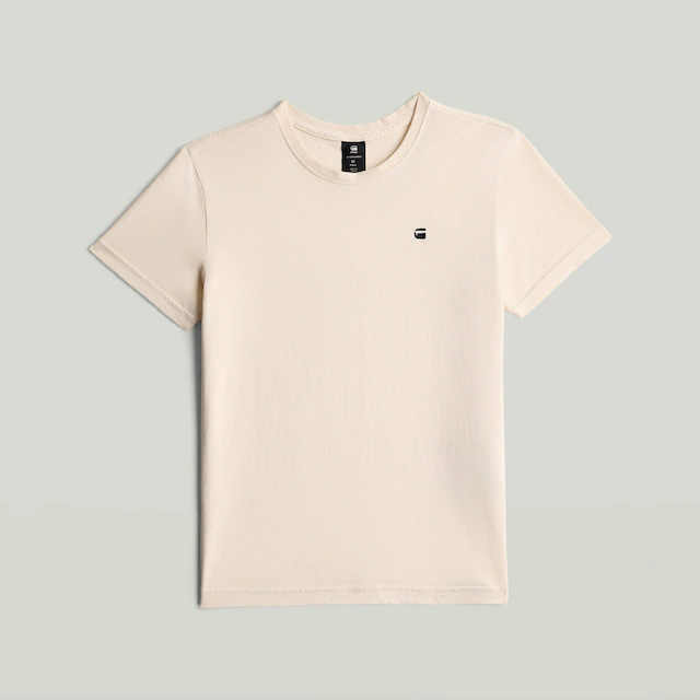 G-STAR T-Shirt »KIDS, BASE R T SS« aus Baumwolljersey, Logodetail