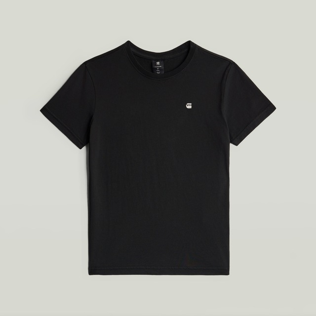 G-STAR T-Shirt »KIDS, BASE R T SS« aus Baumwolljersey, Logodetail