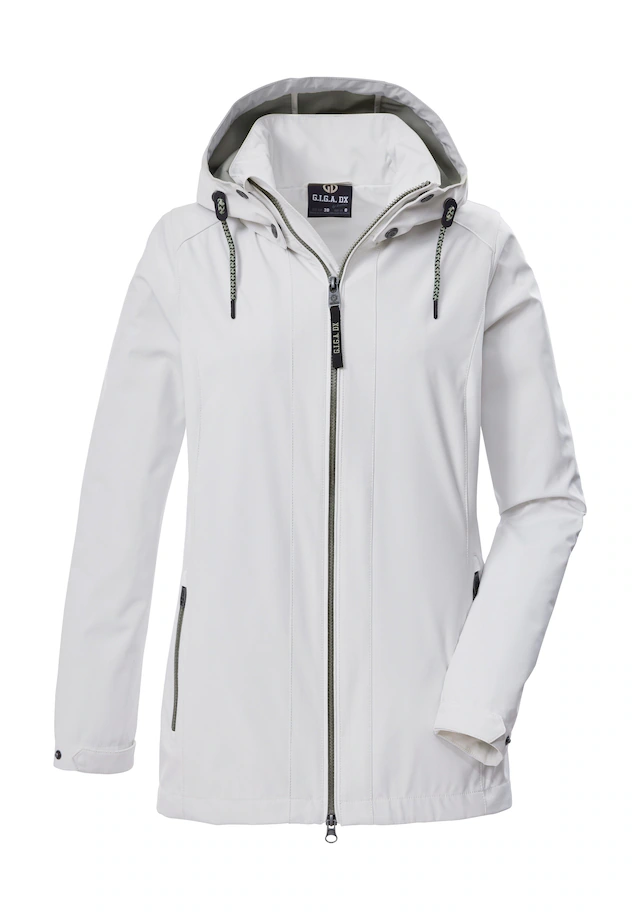 G.I.G.A. DX by killtec Softshelljacke »GS 96 WMN SFTSHLL JCKT« Wasserabweisende Softshelljacke mit abnehmbarer Kapuze