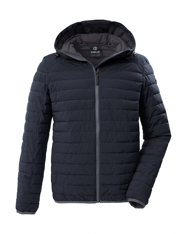 G.I.G.A. DX by killtec Steppjacke »GS 86 MN QLTD JCKT« Schmale, wasserabweisende Herren Steppjacke mit abnehmbarer Kapuze